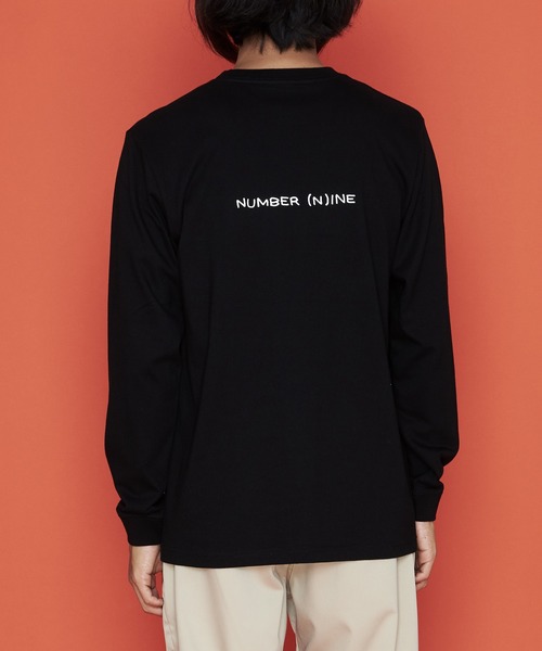 NUMBER (N)INE(ナンバーナイン)の「Face×NUMBER (N)INE_LONG SLEEVE T-SHIRT #1(Tシャツ/カットソー・メンズ・ホワイト/ブラック・2/4/3/5)」の9枚目の写真