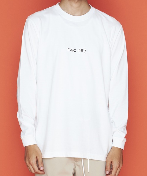 NUMBER (N)INE(ナンバーナイン)の「Face×NUMBER (N)INE_LONG SLEEVE T-SHIRT #1(Tシャツ/カットソー・メンズ・ホワイト/ブラック・2/4/3/5)」の7枚目の写真