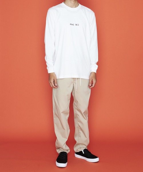 NUMBER (N)INE(ナンバーナイン)の「Face×NUMBER (N)INE_LONG SLEEVE T-SHIRT #1(Tシャツ/カットソー・メンズ・ホワイト/ブラック・2/4/3/5)」の3枚目の写真