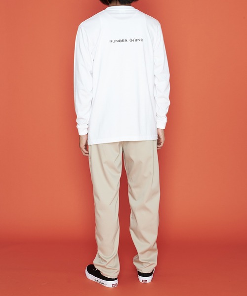 NUMBER (N)INE(ナンバーナイン)の「Face×NUMBER (N)INE_LONG SLEEVE T-SHIRT #1(Tシャツ/カットソー・メンズ・ホワイト/ブラック・2/4/3/5)」の5枚目の写真