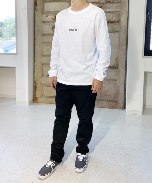 NUMBER (N)INE(ナンバーナイン)の「Face×NUMBER (N)INE_LONG SLEEVE T-SHIRT #1(Tシャツ/カットソー・メンズ・ホワイト/ブラック・2/4/3/5)」の20枚目の写真