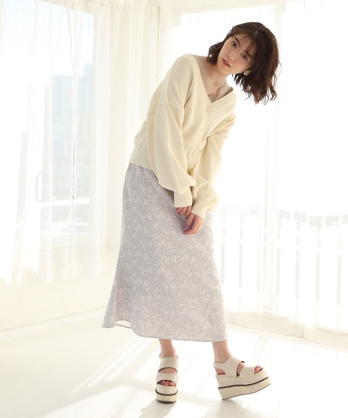 one after another NICE CLAUP(ワンアフターアナザーナイスクラップ)の「前後2Wayレースインナー(キャミソール・レディース・ベージュ/グリーン/アイボリー/モカ・FREE)」の15枚目の写真