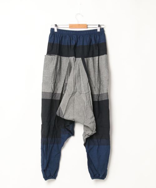 チャイハネ(チャイハネ)の「【チャイハネ】yul 旅するサルエルパンツ(ユニセックス)(その他パンツ・メンズ・レッド/カーキ/ブルー・FREE)」の5枚目の写真