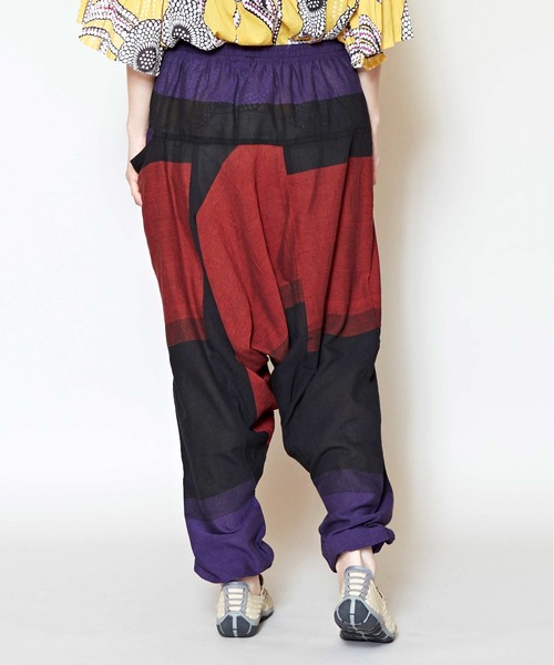 チャイハネ(チャイハネ)の「【チャイハネ】yul 旅するサルエルパンツ(ユニセックス)(その他パンツ・メンズ・レッド/カーキ/ブルー・FREE)」の20枚目の写真