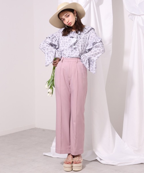 one after another NICE CLAUP(ワンアフターアナザーナイスクラップ)の「ジュート厚底フラットサンダル(サンダル・レディース・ゴールド/クリア・SMALL/MEDIUM/LARGE)」の5枚目の写真