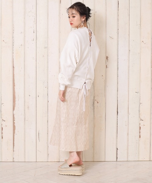 one after another NICE CLAUP(ワンアフターアナザーナイスクラップ)の「ジュート厚底フラットサンダル(サンダル・レディース・ゴールド/クリア・SMALL/MEDIUM/LARGE)」の19枚目の写真
