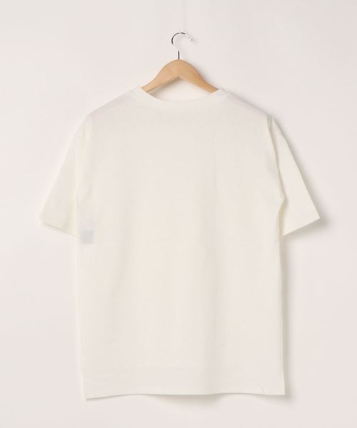 reca(レカ)の「リサイクルコットン サイドスリットTシャツ(Tシャツ/カットソー・レディース・オフホワイト/ブラック/ベージュ系その他・M)」の4枚目の写真