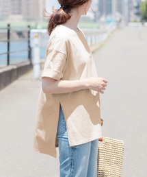 reca | リサイクルコットン　 サイドスリットTシャツ(Tシャツ/カットソー)