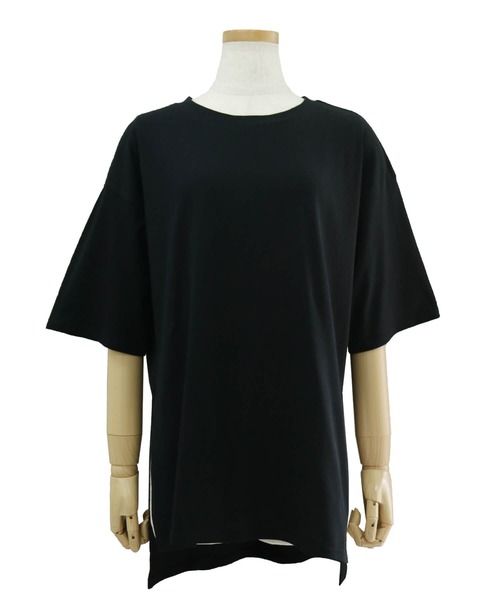 reca(レカ)の「リサイクルコットン サイドスリットTシャツ(Tシャツ/カットソー・レディース・オフホワイト/ブラック/ベージュ系その他・M)」の21枚目の写真