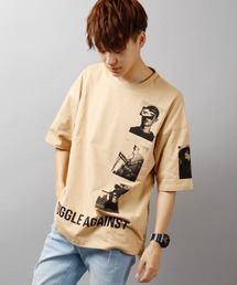 【RINGS】ルーズシルエット 半袖Tシャツ