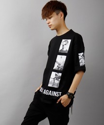 【RINGS】ルーズシルエット 半袖Tシャツ