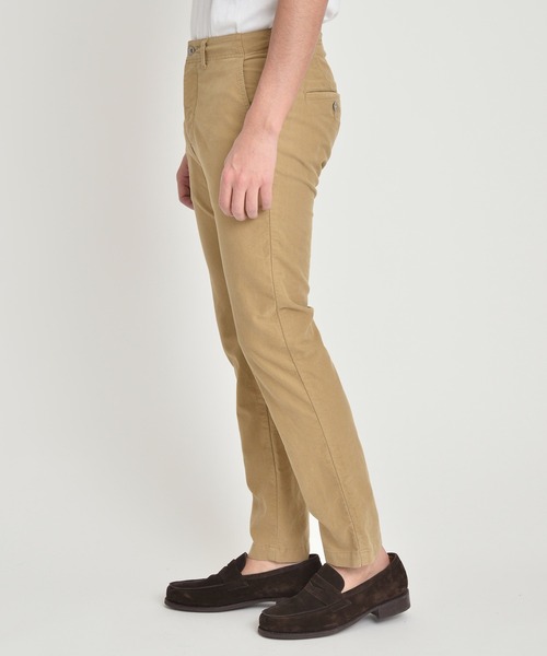YANUK(ヤヌーク)の「YANUK MEN'S テイパード トラウザー チノパンツ Piped Trousers/57203210(その他パンツ・メンズ・ブラック/ベージュ・S/M/L/XL)」の5枚目の写真