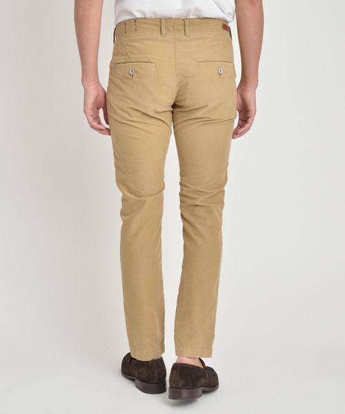 YANUK(ヤヌーク)の「YANUK MEN'S テイパード トラウザー チノパンツ Piped Trousers/57203210(その他パンツ・メンズ・ブラック/ベージュ・S/M/L/XL)」の6枚目の写真
