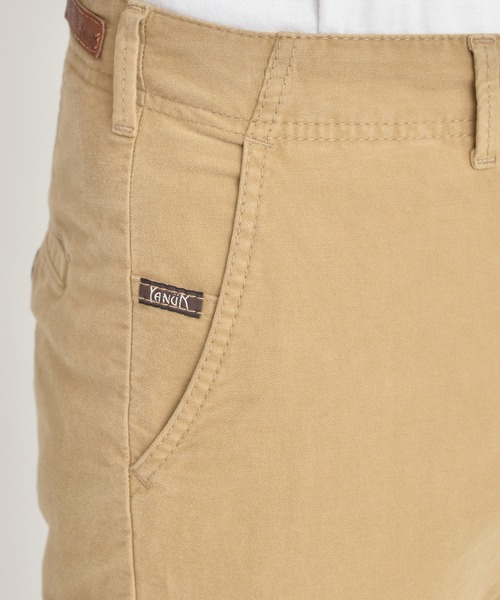 YANUK(ヤヌーク)の「YANUK MEN'S テイパード トラウザー チノパンツ Piped Trousers/57203210(その他パンツ・メンズ・ブラック/ベージュ・S/M/L/XL)」の8枚目の写真