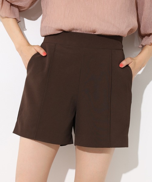 one after another NICE CLAUP（ワンアフターアナザーナイスクラップ）の「シンプルショートパンツ（その他パンツ・レディース・ブラック/ブラウン/インディゴブルー/その他・FREE）」の3枚目の写真