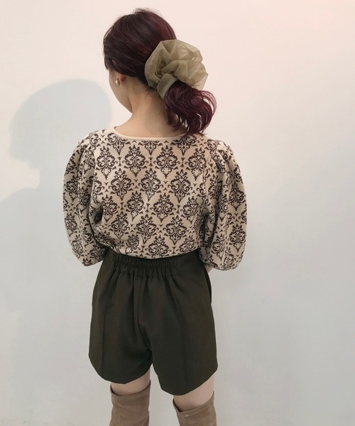 one after another NICE CLAUP（ワンアフターアナザーナイスクラップ）の「シンプルショートパンツ（その他パンツ・レディース・ブラック/ブラウン/インディゴブルー/その他・FREE）」の12枚目の写真