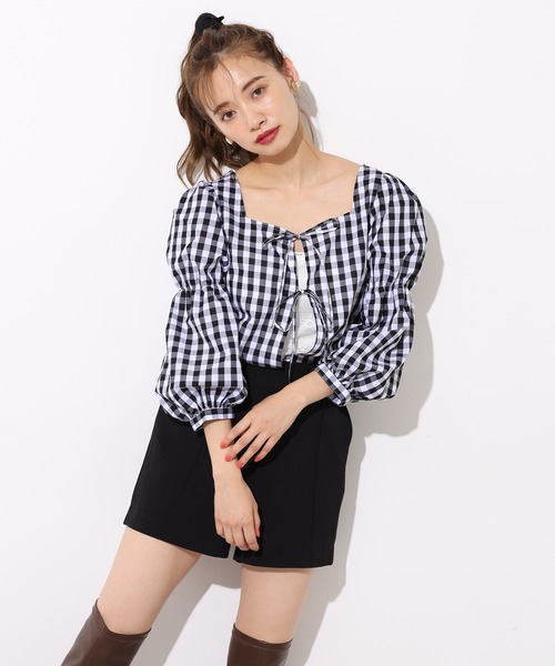 one after another NICE CLAUP（ワンアフターアナザーナイスクラップ）の「シンプルショートパンツ（その他パンツ・レディース・ブラック/ブラウン/インディゴブルー/その他・FREE）」の9枚目の写真