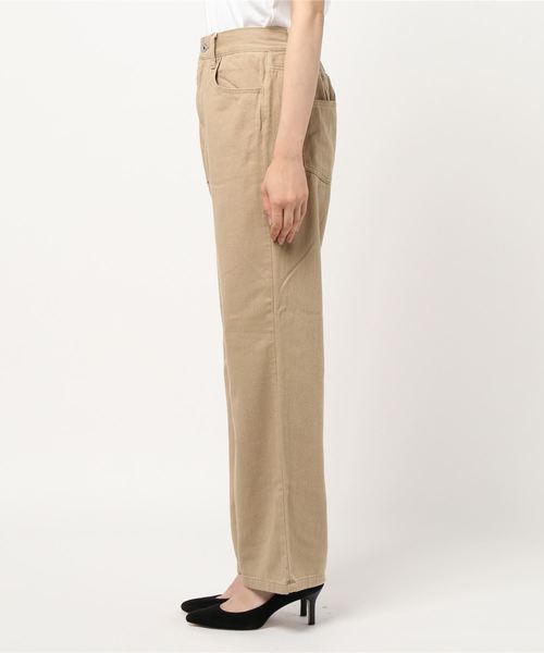 fifth（フィフス）の「ツイルストレートパンツ（その他パンツ・レディース・ベージュ/アイボリー・MEDIUM/LARGE）」の11枚目の写真