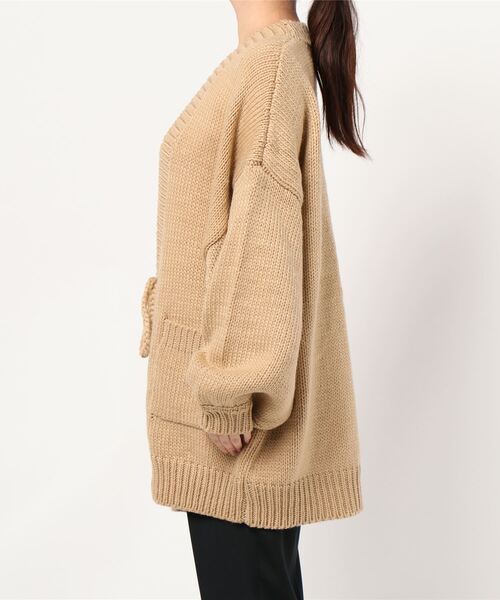 apres jour(アプレジュール)の「袖ボリュームカーディガン【ZOZOTOWN限定アイテム】【10AP】(カーディガン/ボレロ・レディース・モカ/アイボリー/ベージュ・X-LARGE/フリー)」の20枚目の写真