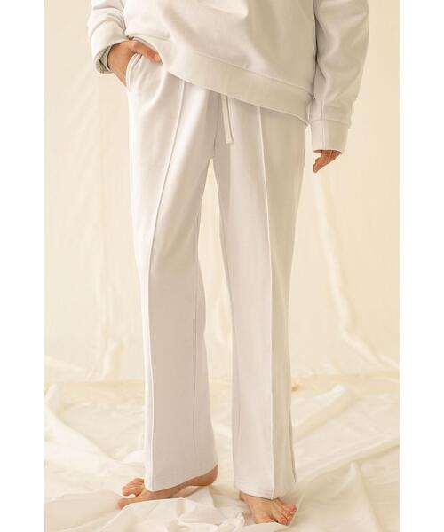 MONKEY TIME（モンキータイム）の「＜monkey time＞ TC F/TRY TROUSERS/スウェットパンツ（その他パンツ・メンズ・ホワイト/ブラック・L/S/M）」の8枚目の写真