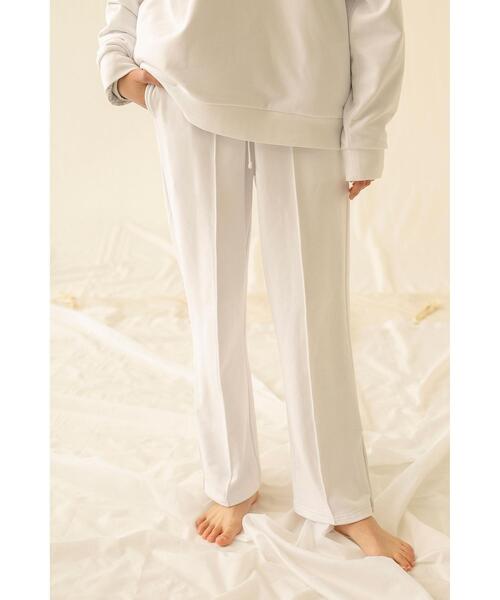 MONKEY TIME（モンキータイム）の「＜monkey time＞ TC F/TRY TROUSERS/スウェットパンツ（その他パンツ・メンズ・ホワイト/ブラック・L/S/M）」の9枚目の写真