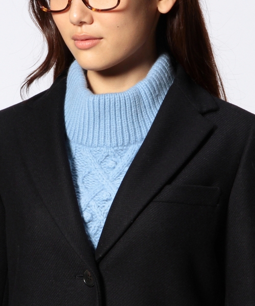 UNITED ARROWS(ユナイテッドアローズ)の「○UAB W/NY チェスターコート ◆(チェスターコート・レディース・ベージュ/ネイビー/ブラック・38/36/40)」の7枚目の写真