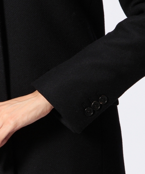 UNITED ARROWS(ユナイテッドアローズ)の「○UAB W/NY チェスターコート ◆(チェスターコート・レディース・ベージュ/ネイビー/ブラック・38/36/40)」の11枚目の写真