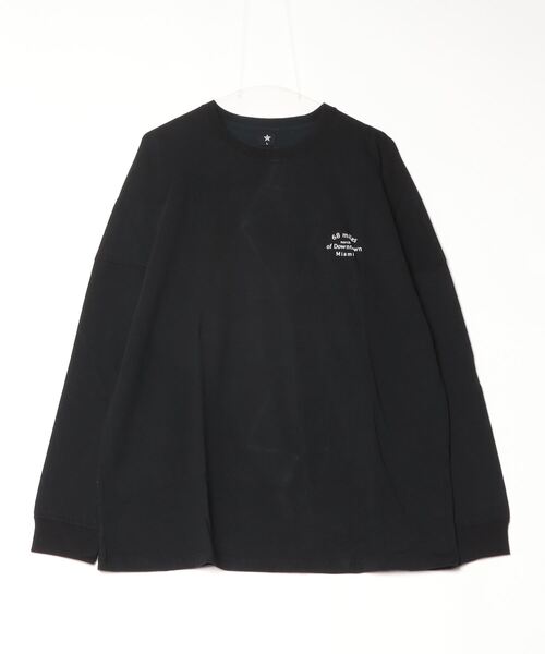 INNOCENT(イノセント)の「バックプリントドルマンスリーブTシャツ(Tシャツ/カットソー・メンズ・ベージュ/ホワイト/ブラック・LARGE/MEDIUM)」の2枚目の写真