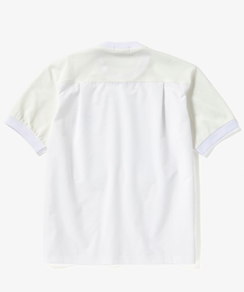 FRED PERRY（フレッドペリー）の「Mix Panelled Tee Shirt（Tシャツ/カットソー・メンズ・ホワイト/ブラック・S/M/L）」の11枚目の写真