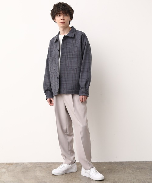 JUNRED（ジュンレッド）の「チェックトラッカーブルゾン（ブルゾン・メンズ・ベージュ/グレー・S/M/L）」の11枚目の写真