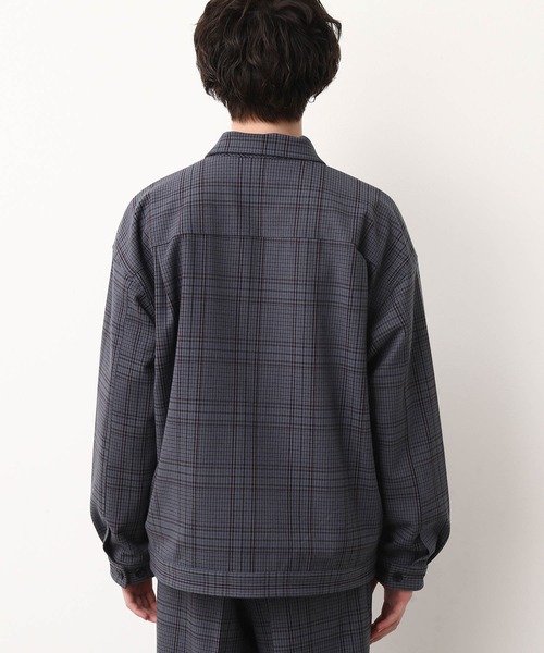 JUNRED（ジュンレッド）の「チェックトラッカーブルゾン（ブルゾン・メンズ・ベージュ/グレー・S/M/L）」の14枚目の写真