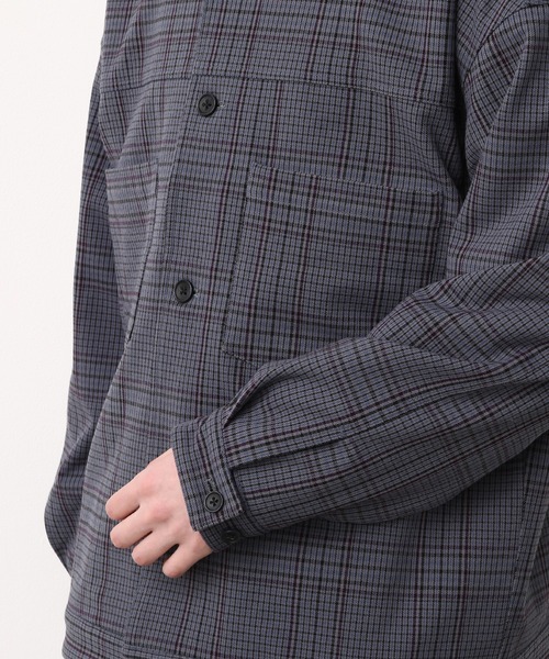 JUNRED（ジュンレッド）の「チェックトラッカーブルゾン（ブルゾン・メンズ・ベージュ/グレー・S/M/L）」の12枚目の写真