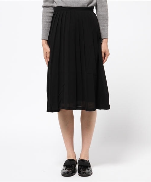 koe（コエ）の「プリーツミディアムスカート（スカート・レディース・ブラック/ブルー/レッド・SMALL/LARGE/MEDIUM）」の11枚目の写真
