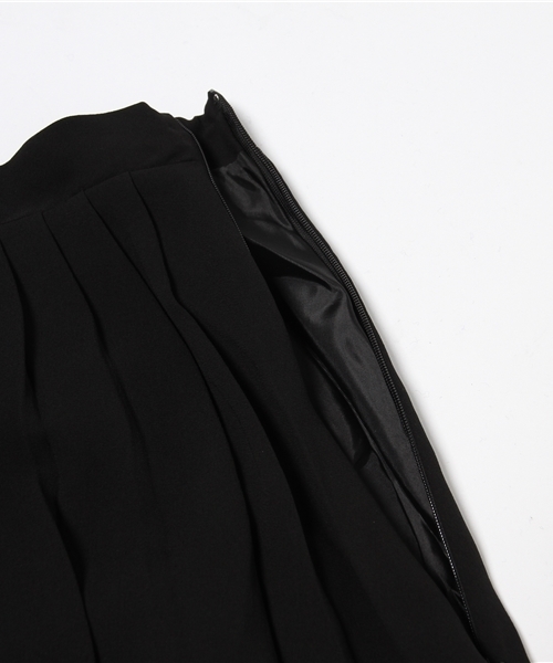 koe（コエ）の「プリーツミディアムスカート（スカート・レディース・ブラック/ブルー/レッド・SMALL/LARGE/MEDIUM）」の17枚目の写真