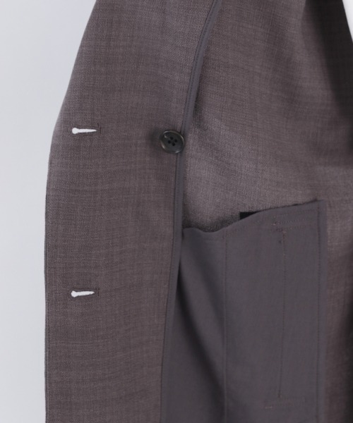 LOWRYS FARM(ローリーズファーム)の「バスケットルーズジャケット 925736(テーラードジャケット・レディース・チャコールグレー/イエロー/グリーン/アイボリー・FREE)」の17枚目の写真