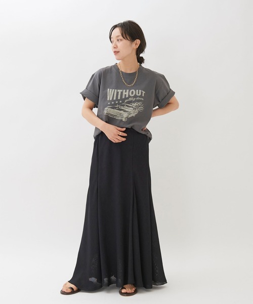 plage（プラージュ）の「VINTAGE CAR Tシャツ◆（Tシャツ/カットソー・レディース・グレー/ナチュラル・FREE）」の8枚目の写真