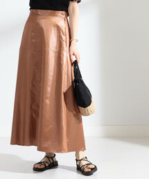 Ray BEAMS | Ray BEAMS / チンツ Aライン スカート(スカート)