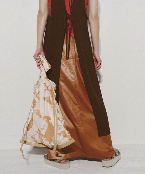 Ray BEAMS（レイビームス）の「Ray BEAMS / チンツ Aライン スカート（スカート・レディース・ダークブラウン/ベージュ・0/1）」の12枚目の写真