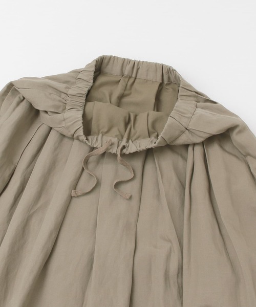 FORK&SPOON（フォークアンドスプーン）の「FORK&SPOON　ランダムタックスカート（スカート・レディース・チャコールグレー/オフホワイト/カーキ・ONE）」の14枚目の写真