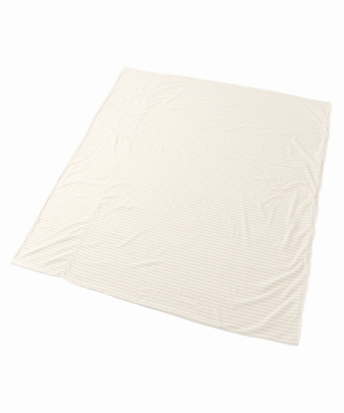 journal standard Furniture （ジャーナルスタンダードファニチャー）の「ふとんカバー ボーダー ダブル（寝具・レディース・アイボリー・FREE）」の2枚目の写真