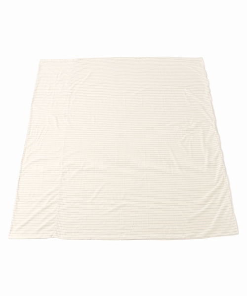 journal standard Furniture （ジャーナルスタンダードファニチャー）の「ふとんカバー ボーダー ダブル（寝具・レディース・アイボリー・FREE）」の3枚目の写真