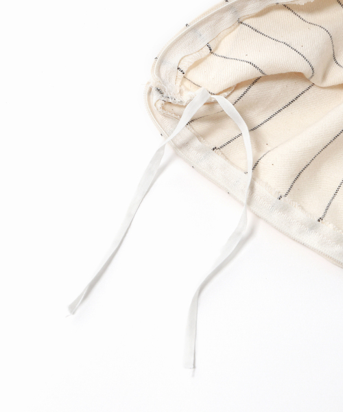 journal standard Furniture （ジャーナルスタンダードファニチャー）の「ふとんカバー ボーダー ダブル（寝具・レディース・アイボリー・FREE）」の6枚目の写真