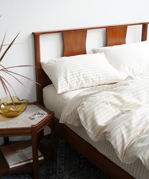 journal standard Furniture （ジャーナルスタンダードファニチャー）の「ふとんカバー ボーダー ダブル（寝具・レディース・アイボリー・FREE）」の10枚目の写真