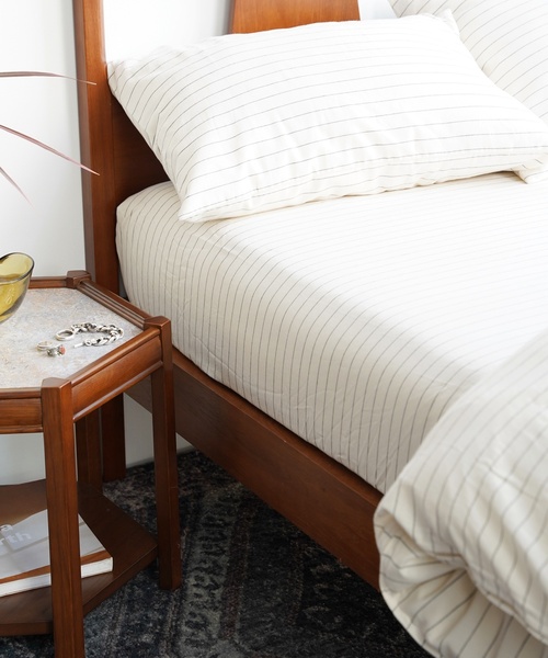 journal standard Furniture （ジャーナルスタンダードファニチャー）の「ふとんカバー ボーダー ダブル（寝具・レディース・アイボリー・FREE）」の16枚目の写真