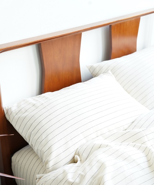 journal standard Furniture （ジャーナルスタンダードファニチャー）の「ふとんカバー ボーダー ダブル（寝具・レディース・アイボリー・FREE）」の17枚目の写真