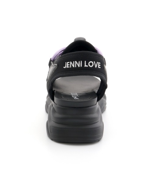 JENNI love（ジェニィラブ）の「レースアップスポサン（サンダル・キッズ・オフホワイト/ブラック・20cm/21cm/22cm/23cm/24cm）」の12枚目の写真