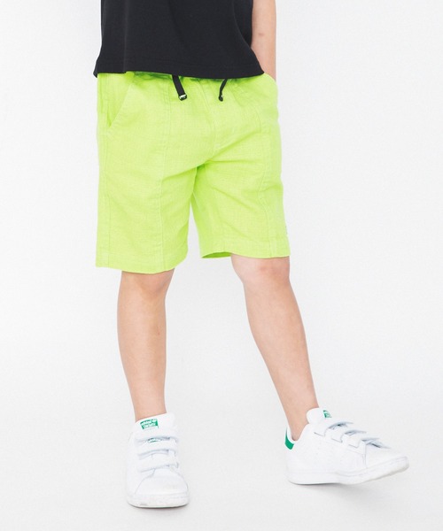 RADCHAP（ラッドチャップ）の「【爽パン】切り替えハーフパンツ（その他パンツ・キッズ・ブルー/オレンジ/ライム・100cm/110cm/90cm/150cm/130cm/140cm/120cm）」の2枚目の写真