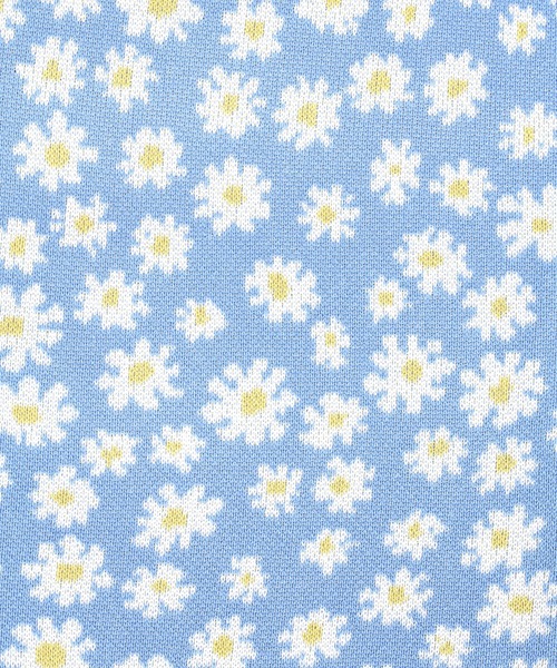 WC（ダブル シー）の「フラワーパターン半袖トップス（Tシャツ/カットソー・レディース・ブラック/オレンジ/ブルー・FREE）」の13枚目の写真