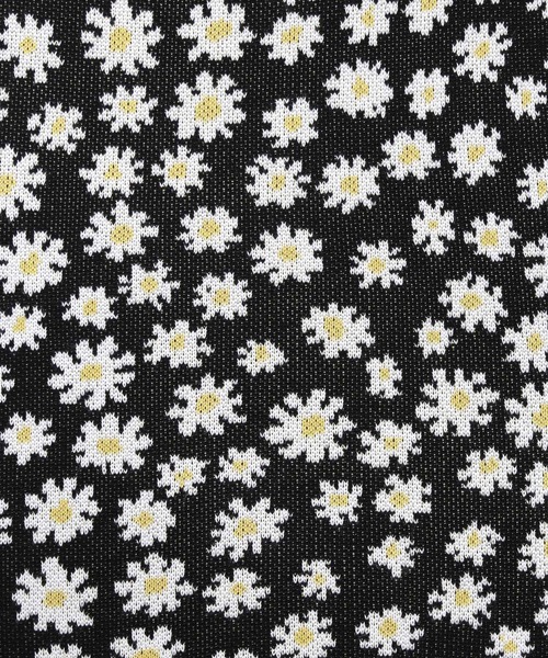 WC（ダブル シー）の「フラワーパターン半袖トップス（Tシャツ/カットソー・レディース・ブラック/オレンジ/ブルー・FREE）」の12枚目の写真