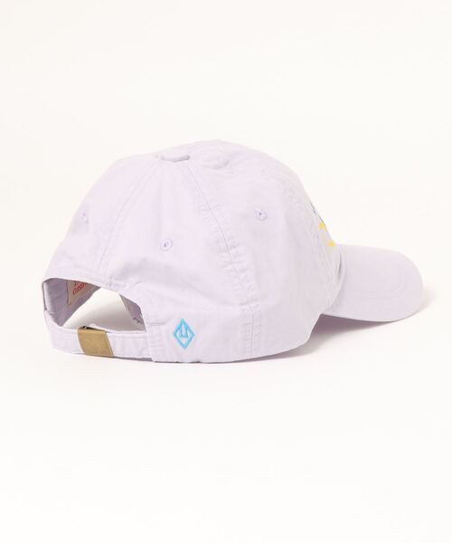 The animals observatory(ジ・アニマルズ・オブザーバトリー)の「The animals observatory / ロゴデザイン キャップ(キャップ・キッズ・ブラウン/ラベンダー・ONE)」の4枚目の写真